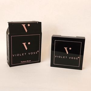 NIB Violet Voss Blush Compact Full Size